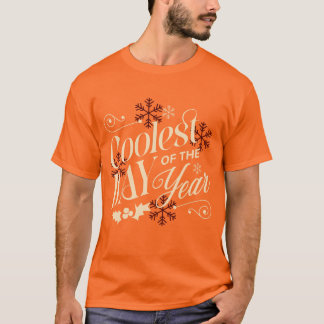 Kältester Tag des Jahres - Vintage Retro Weihnacht T-Shirt