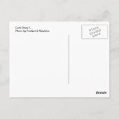 Kältewelle 1 postkarte (Rückseite)