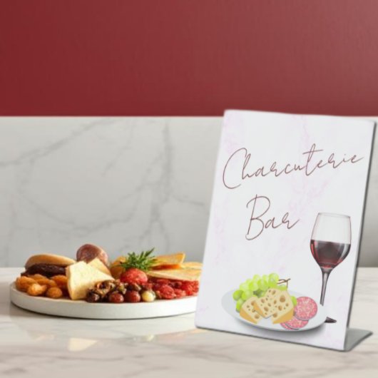 Kaltfleischtheke Sockelschild