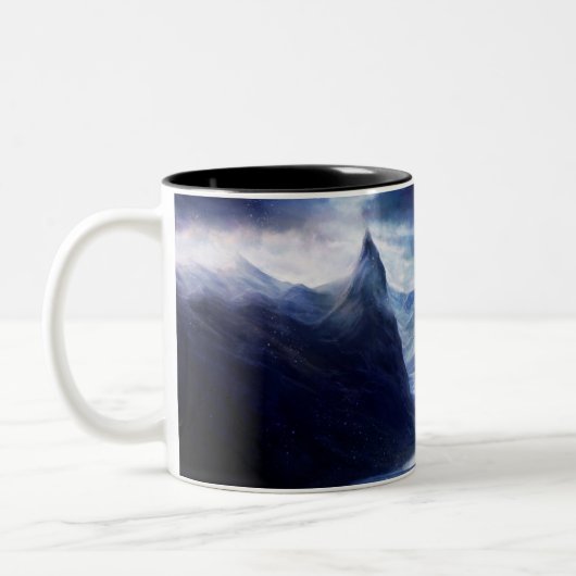 Kaltgebirge Zweifarbige Tasse (Links)