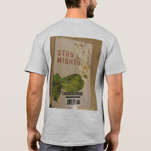 Kaltgepresste und einfach gebrühte Poesie T - Shir T-Shirt (Rückseite)