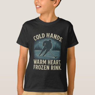 Kaltherzige Hände – Eisrink – Eishockey-Sieg T-Shirt