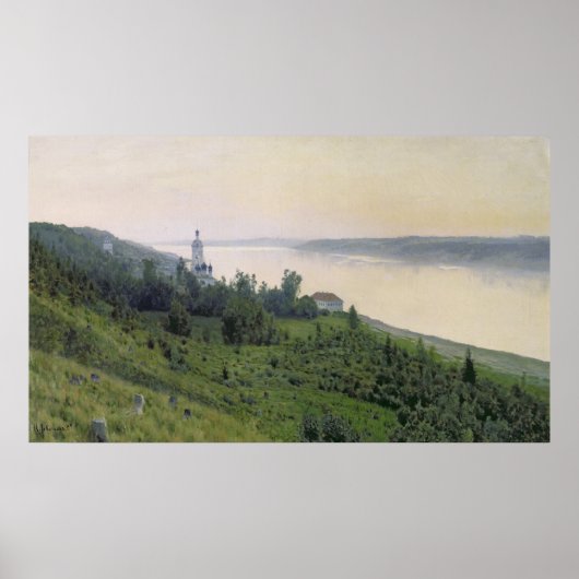 Kaltlandschaft, 1889 poster (Vorne)