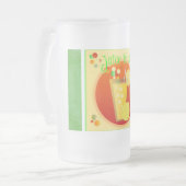Kaltsaftgetränke Grüne Mattierte Tasse (Vorderseite Links)