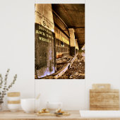 Kaltspeicher Poster (Küche)