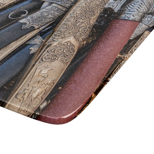 Kaltstahlarme Schneidebrett (Ecke)