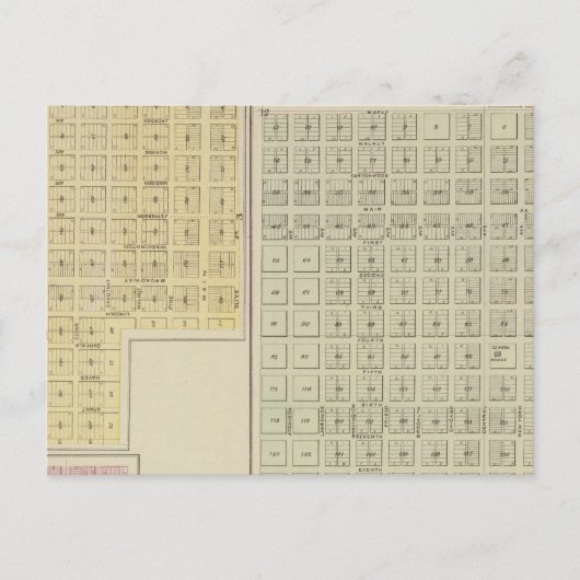 Kaltwasser, Schutz, Avilla, Kansas Postkarte (Vorderseite)