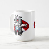 Kaltwassertaucher (ST) Kaffeetasse (Vorderseite Links)