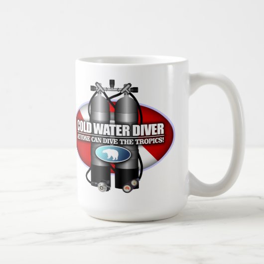 Kaltwassertaucher (ST) Kaffeetasse (Rechts)