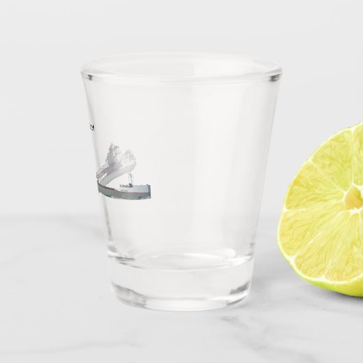 Kalumeterglas Schnapsglas (Rechts)