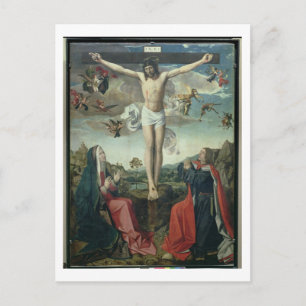 Kalvarien (Öl auf Tafel) 2 Postkarte