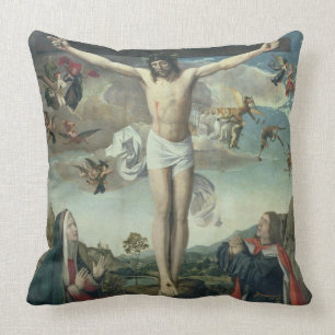 Kalvarienberg (Öl auf Platte) 2 Kissen