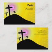 Kalvarienberg, Pastor, Jacobs Visitenkarte (Vorne/Hinten)
