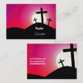 Kalvarienberg, Pastor, Jacobs Visitenkarte (Vorne/Hinten)