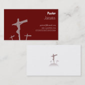 Kalvarienberg, Pastor, Visitenkarte (Vorne/Hinten)