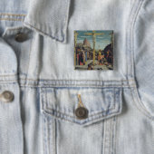 Kalvarienberg, zentrale Predellaplatte Button (Beispiel)