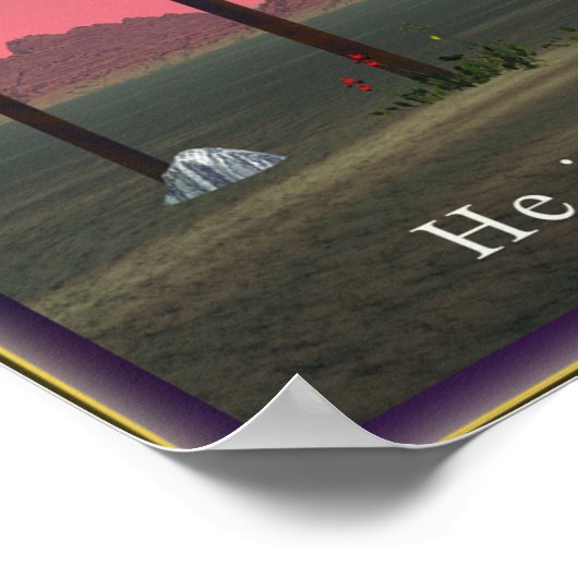 Kalvarienplakat Poster (Ecke)