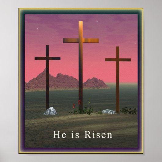 Kalvarienplakat Poster (Vorne)