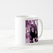 Kalvin Lila Kaffeetasse (VorderseiteRechts)