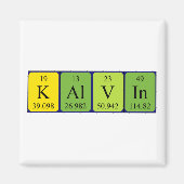 Kalvin Periodenmagnet Magnet (Vorne)