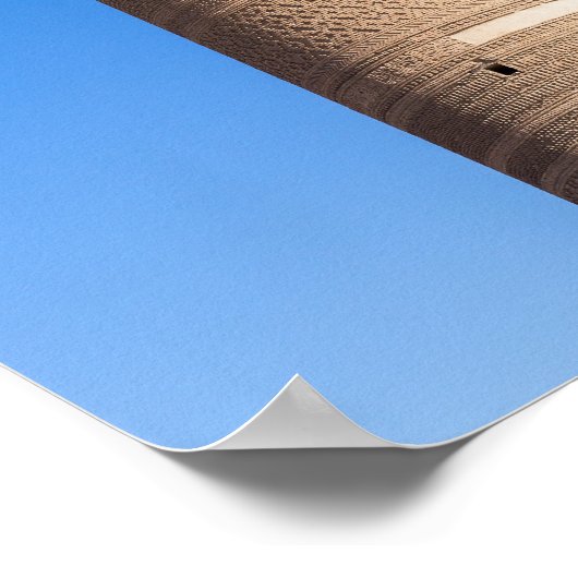 Kalyan minaret - Bukhara, Usbekistan Poster (Ecke)