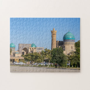Kalyan-Moschee und Minarett - Buchara, Usbekistan Puzzle