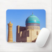 Kalyan-Moschee und Minarett - Bukhara, Usbekistan Mousepad (Mit Mouse)