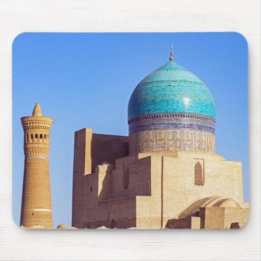 Kalyan-Moschee und Minarett - Bukhara, Usbekistan Mousepad (Vorne)