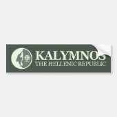 Kalymnos (Klettern) Autoaufkleber (Vorne)