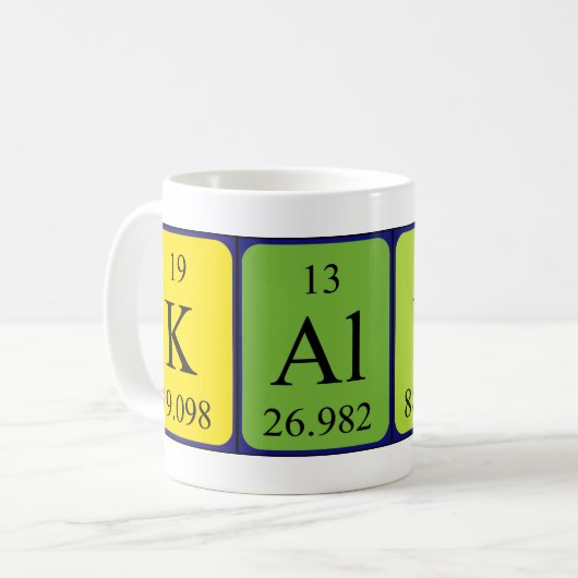 Kalyn Periodenname Tasse (Vorderseite Links)