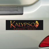 Kalypso Insel-Bar und Grill Autoaufkleber (Auf Auto)