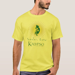 Kalypso Kane gelber Sonnendurchbruch T-Shirt
