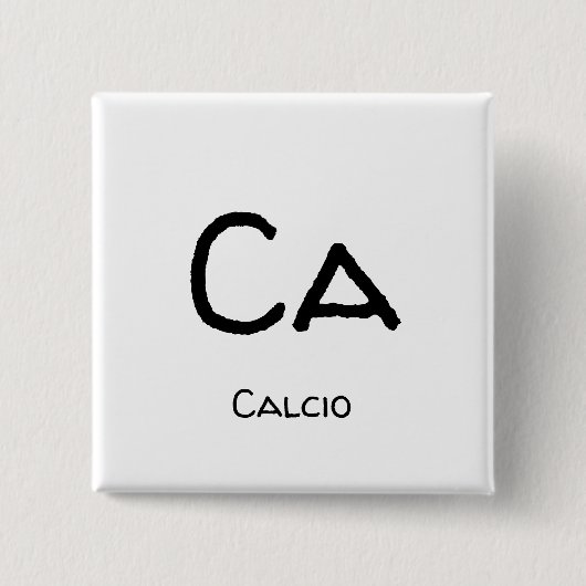 Kalzium Button (Vorderseite)