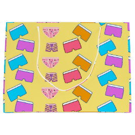 Kalzonez-Muster Große Geschenktüte