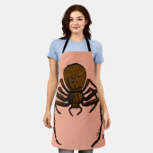 Kam eine Spinne Schürze (Getragen)