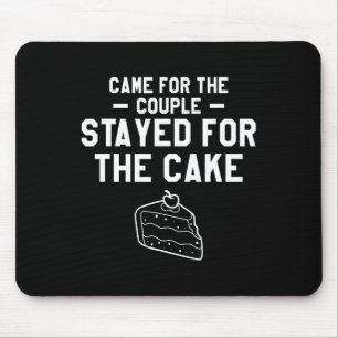 kam für das Paar, das für die Kuchenhochzeit Ma Bl Mousepad