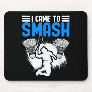 Kam um Shuttle Sport Hobby Badminton Player zu sch Mousepad