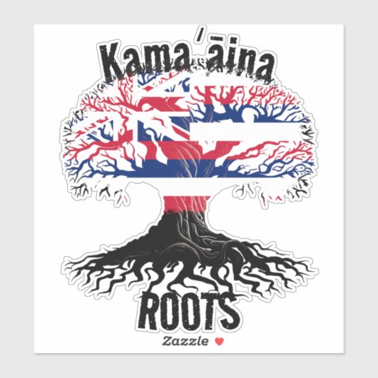 Kamaāina ROOTS Sticker (Blatt)