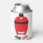 Kamado 'Joe ON' Red GRILLEN Grilling Low and Slow  Dosenkühler (Kanne Vorderseite)