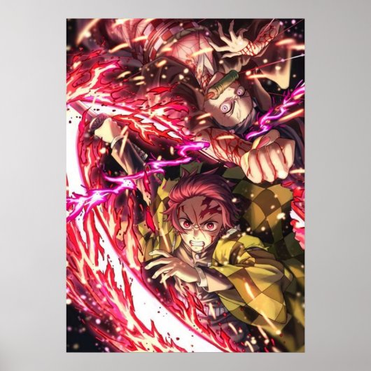 Kamado TanjirouKamado Nezuko Poster (Vorne)