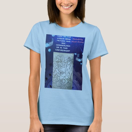 Kamakihy Mask Noons T-Shirt (Vorderseite)