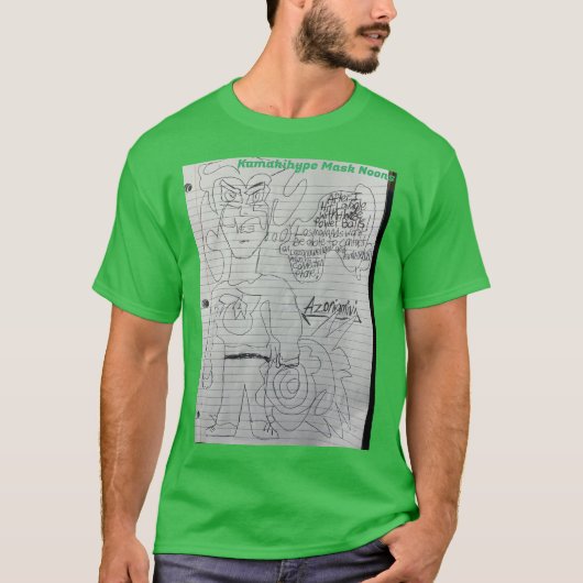 Kamakihype Mask Noons T-Shirt (Vorderseite)