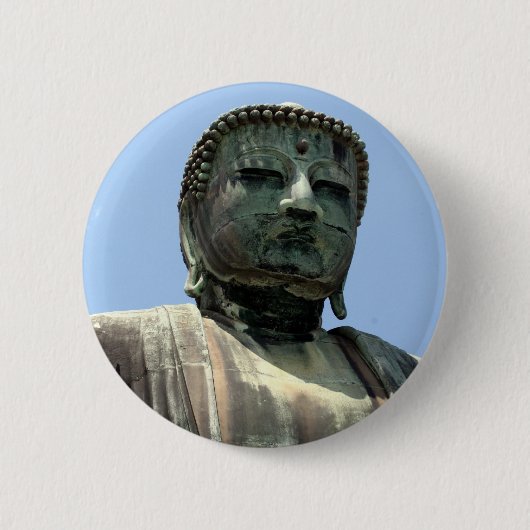Kamakura Buddha Button (Vorderseite)
