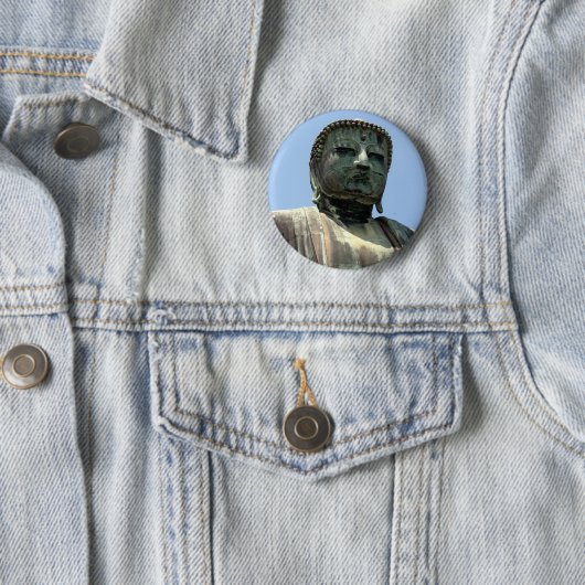Kamakura Buddha Button (Beispiel)
