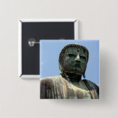 Kamakura Buddha Button (Vorne & Hinten)