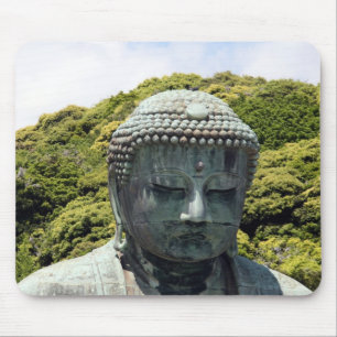 kamakura buddha japan mousepad