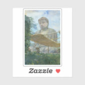 Kamakura Daibutsu Buddha Aquarell Aufkleber (Blatt)