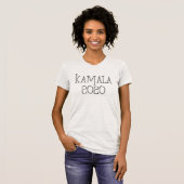 Kamala 2020 Democratic Womens Graphic Tee Shirt (Vorne ganz)