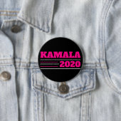 Kamala 2020 in Rosa und Weiß Button (Beispiel)