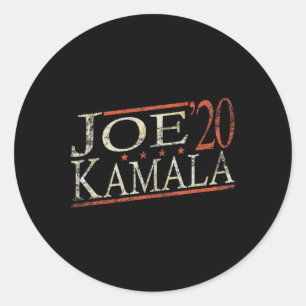 Kamala 2020 Joe Biden 2020 Vintag Biden Harris 20 Runder Aufkleber